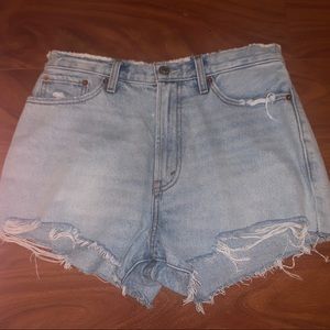 Abercrombie & Fitch High Rise Shorts
